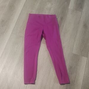 Lululemom Capri Magent Size 8